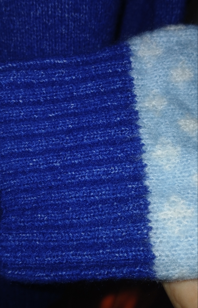 Blue Fair Isle Sweater By 99 Jane Street - Picture 4 of 6